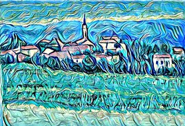 Alaigne à la Vincent Van Gogh