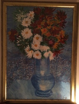 Le vase bleu