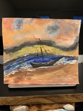 Voilier temp&ecirc;te