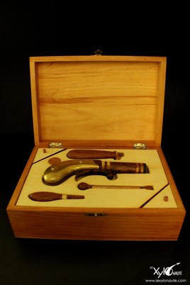 "Inversions" - Pistolet de poche en coffret et ses accessoires