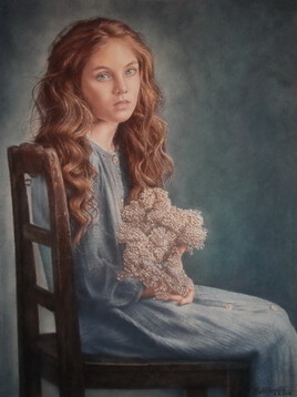 Jeune fille au bouquet