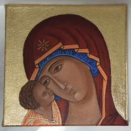 Icône Vierge et l'enfant
