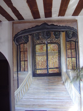 lumi&egrave;re &agrave; la porte