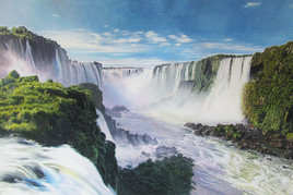 As cataratas do Iguaçu