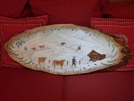 POYA DESCENTE DES VACHES SOUS LA NEIGE