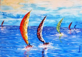 Voilers en compétition