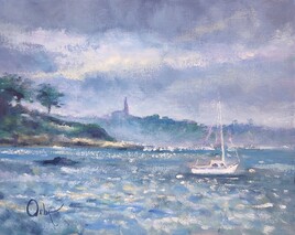 Depuis la plage de Pleubian