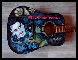 guitar airbrush ... The CURE disintégration ... indians.r.brush