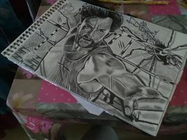 Wolverine en cours de réalisation