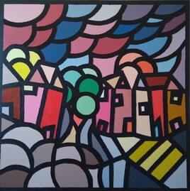 Village perch&eacute;