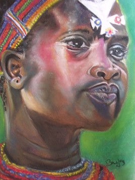 Samburu Girl from Kenya