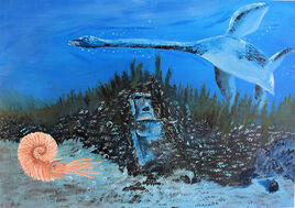 Moa&iuml; sous les eaux