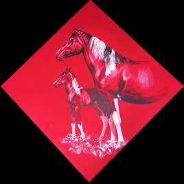 ROUGE III, Dixie et son poulain