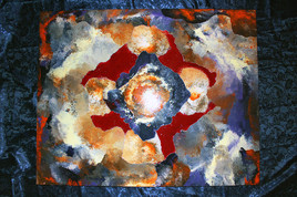 Tableau Flower 80x100 cm