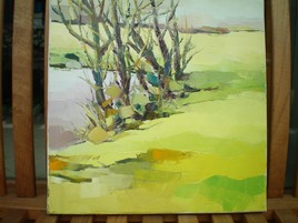 arbres au bord de l'eau