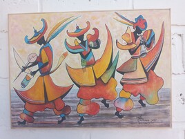 les danseuses  traditionnelles africaines