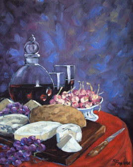 Cheese and good wine