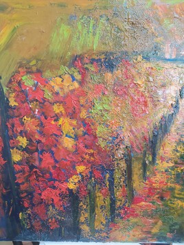 Les vignes en automne