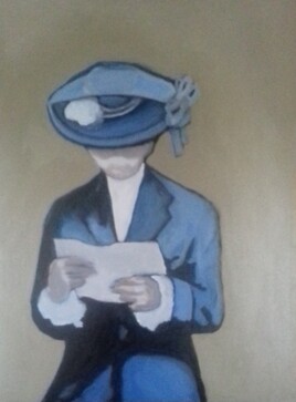 femme à la lettre (en cours)