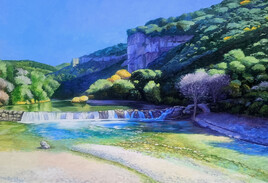 lieu dit " le trou de la lune " sur l'Ibie