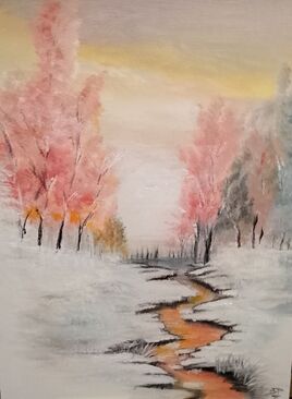 Paysage hivernal
