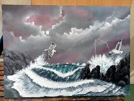 Nuit de temp&ecirc;te.