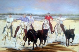 Chevauch&eacute;e fantastique en Camargue