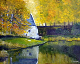 Moulin en automne