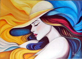 Femme polychrome