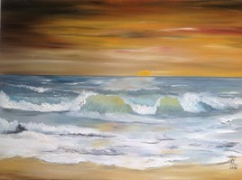 coucher de soleil (Ile de la R&eacute;union)