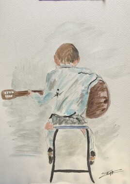jeune guitariste