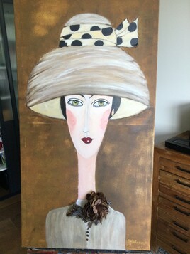 Odette la coquette.   Grand modele