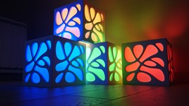 Lampe en Corian petit mod&egrave;le