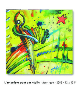 Accordeon pour une &eacute;toile