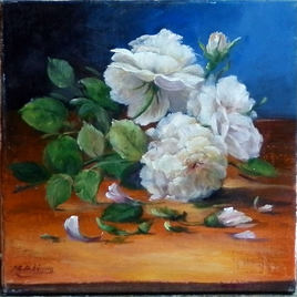 blanches roses