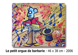 Le petit orgue de barbarie