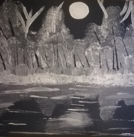 Nuit sous la pleine lune