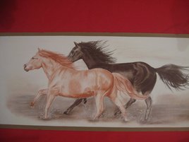 CHEVAUX SEPIA ET SANGUINE