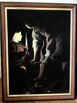 Saint Joseph Charpentier - Jesus - Clair Obscur