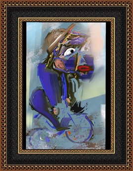 La course cycliste...