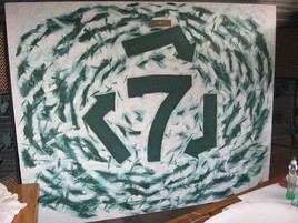 Le 7 en mouvement giratoire