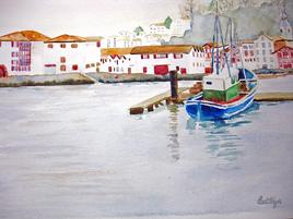 Bateau de p&ecirc;che &agrave; St Jean de Luz 