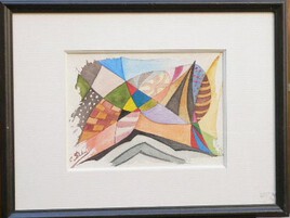 克劳德&middot;杜波依斯的水彩摘要