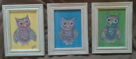 Trio de hiboux