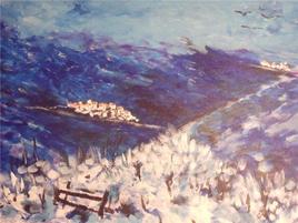 T&hellip; La neige 12 F 61 X 50 cm