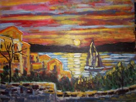 st croix du verdon sunset  ( BAKA 2015