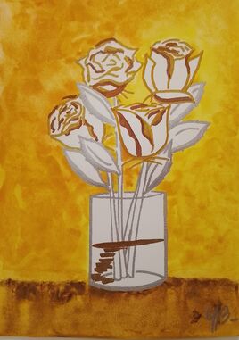 Ce qui n'est plus 6 bouquet de roses