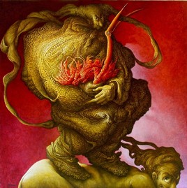 l'uomo che possiede l'uccello