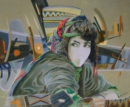 Jeune femme d'Ouled Na&iuml;l