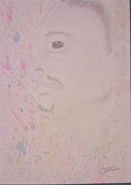 Homme face c&ocirc;t&eacute;